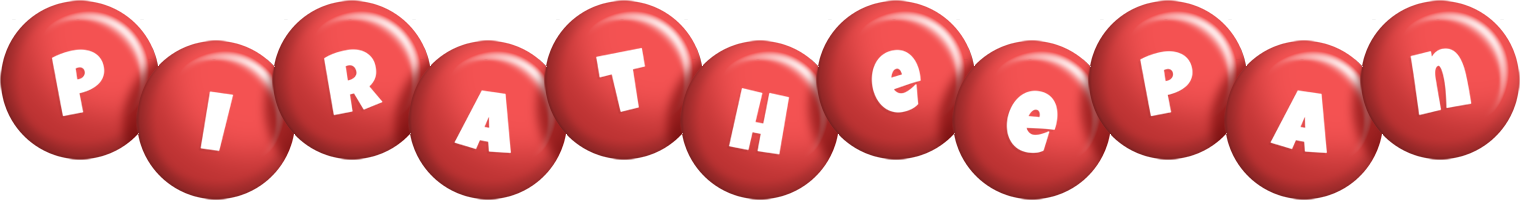 Piratheepan candy-red logo