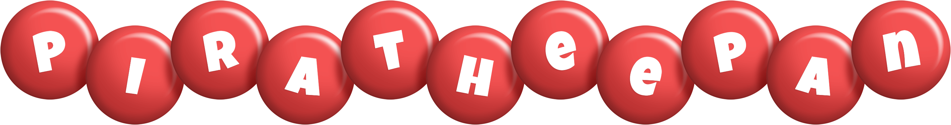 Piratheepan candy-red logo