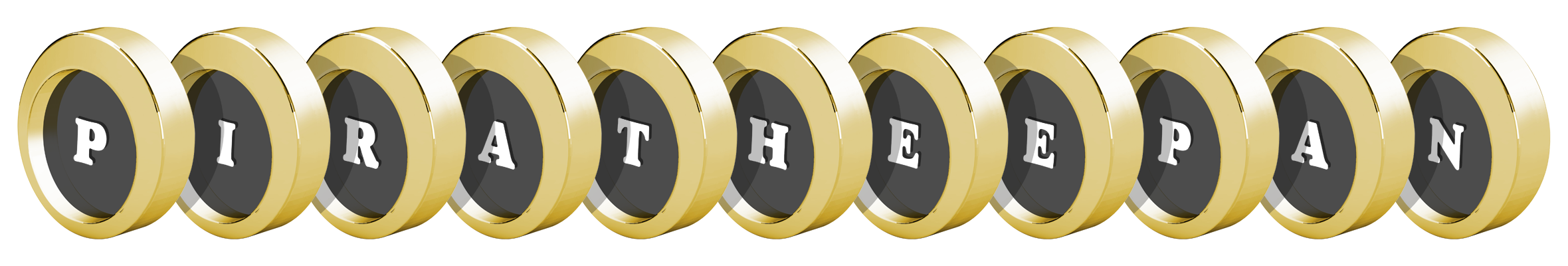 Piratheepan gold logo