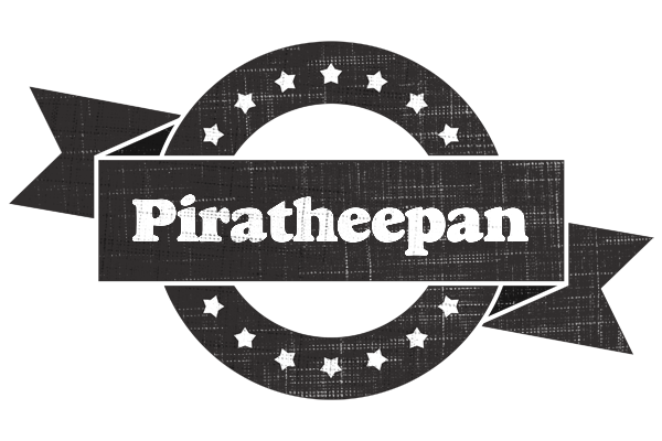 Piratheepan grunge logo