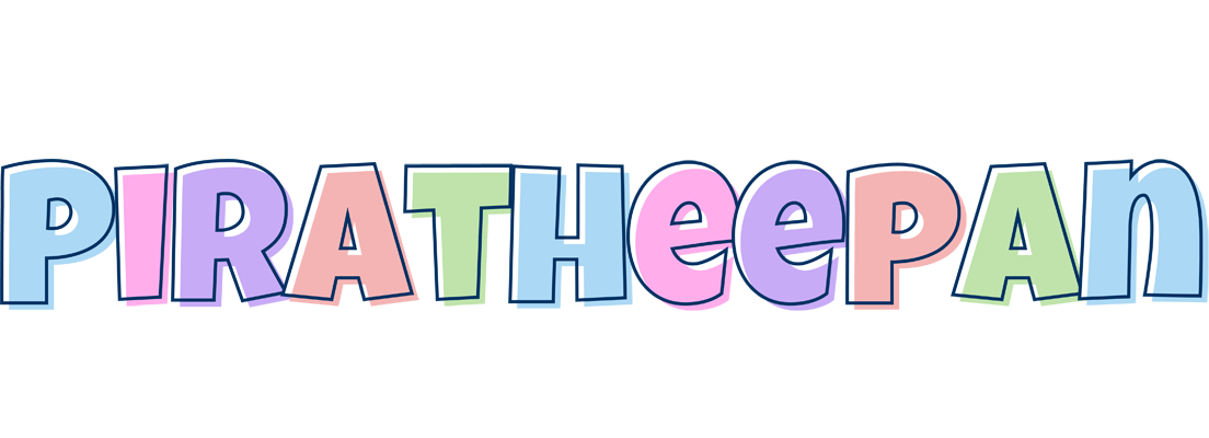 Piratheepan pastel logo