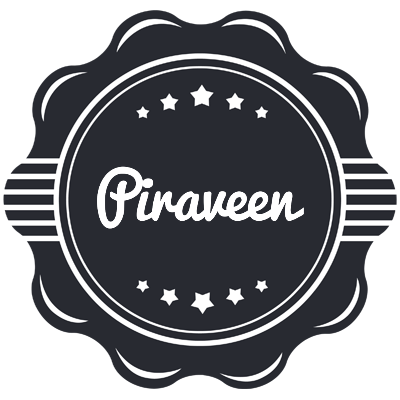 Piraveen badge logo
