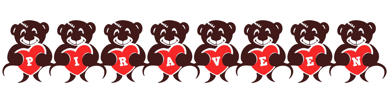 Piraveen bear logo
