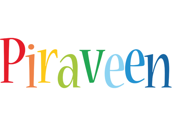 Piraveen birthday logo