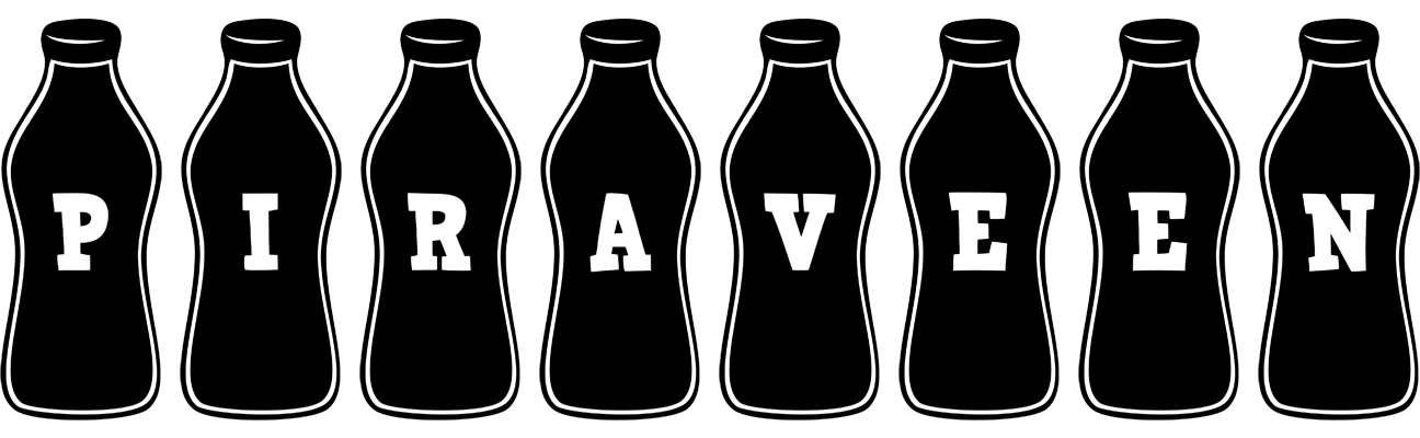 Piraveen bottle logo