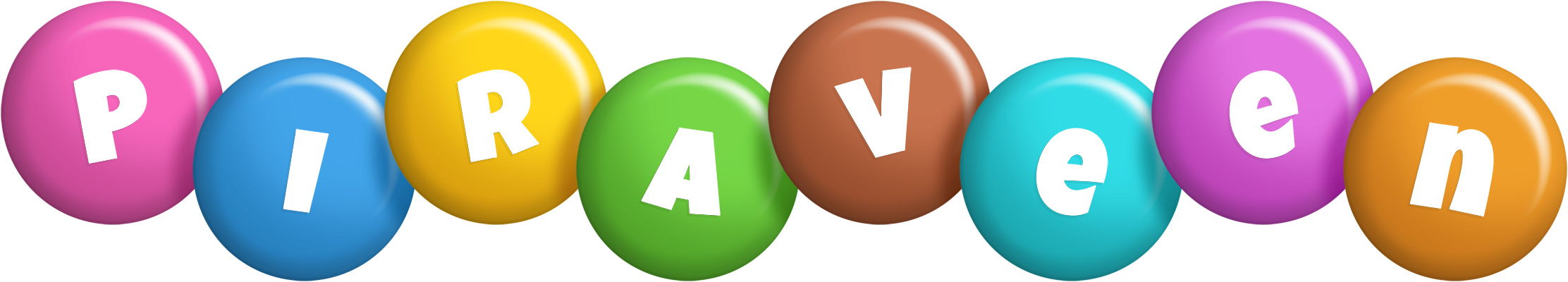 Piraveen candy logo