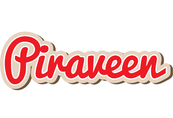 Piraveen chocolate logo