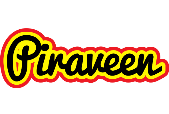 Piraveen flaming logo