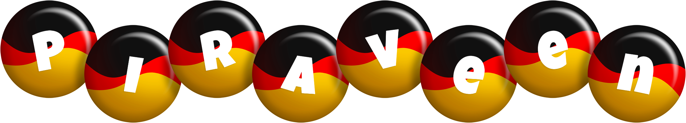 Piraveen german logo