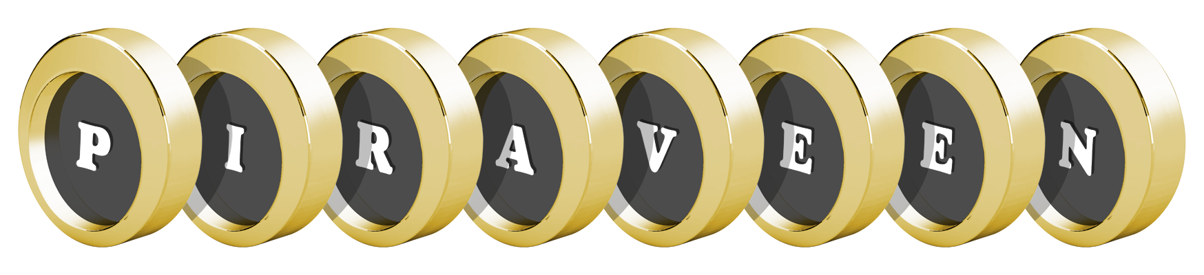 Piraveen gold logo
