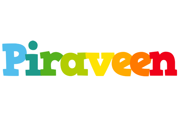 Piraveen rainbows logo