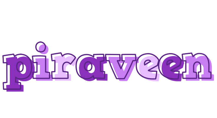 Piraveen sensual logo