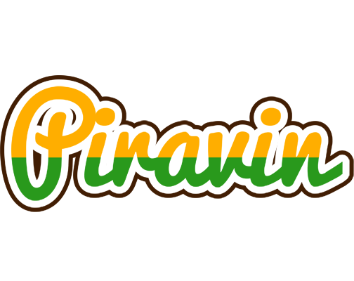 Piravin banana logo