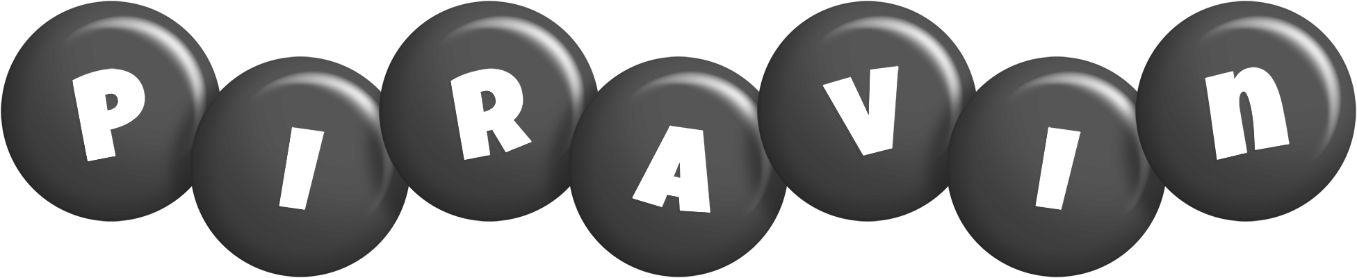 Piravin candy-black logo
