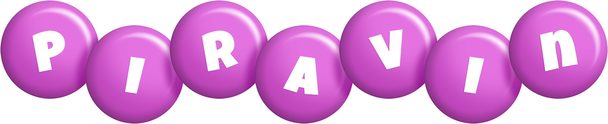 Piravin candy-purple logo