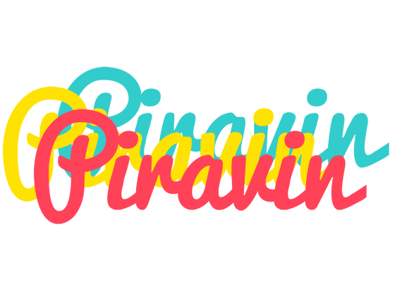 Piravin disco logo