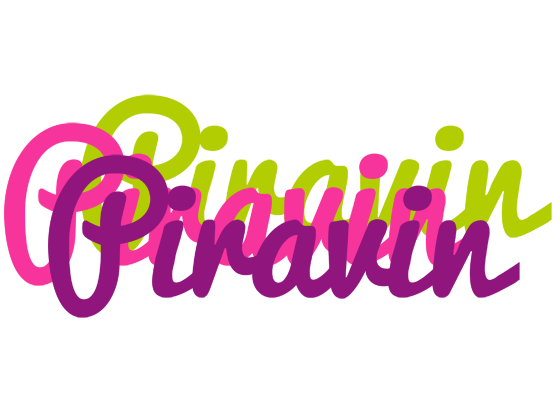 Piravin flowers logo