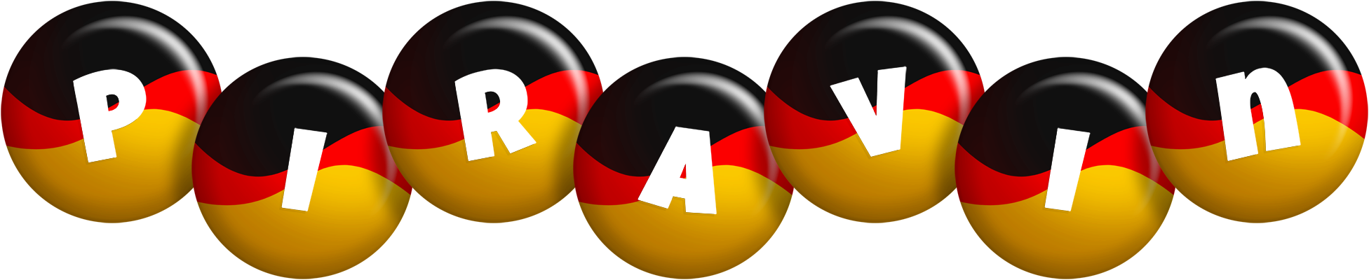 Piravin german logo