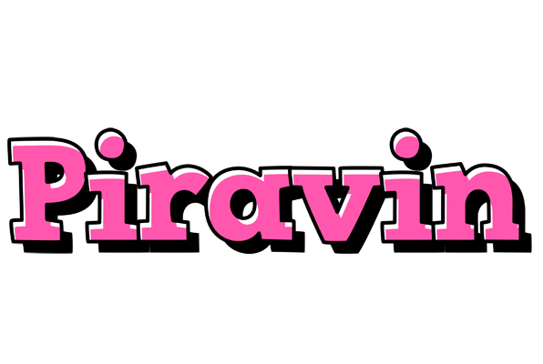 Piravin girlish logo