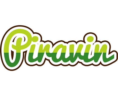 Piravin golfing logo