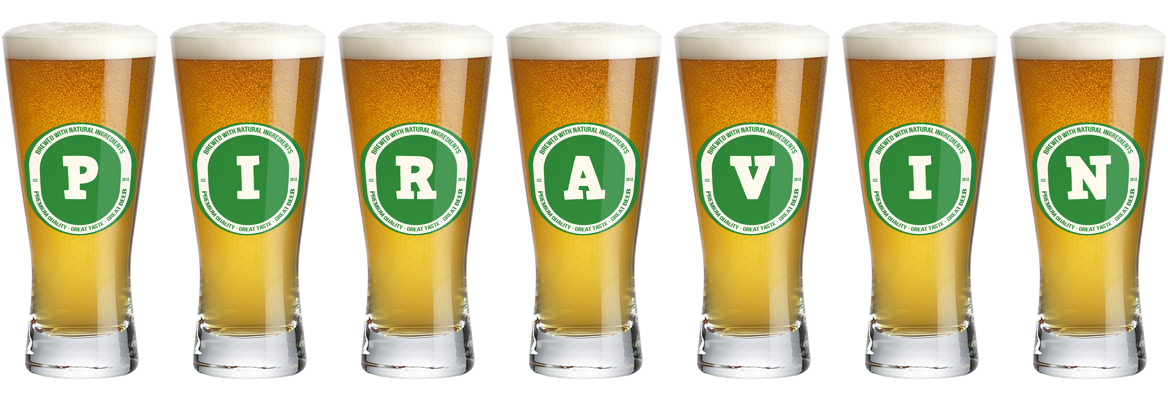 Piravin lager logo