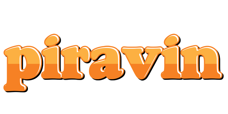 Piravin orange logo