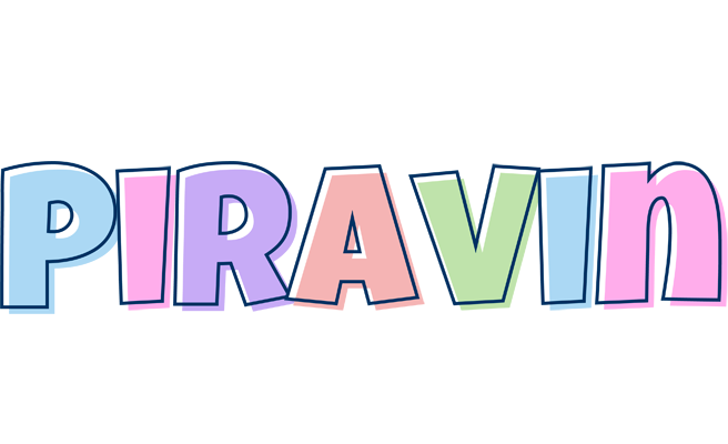 Piravin pastel logo