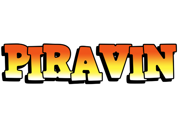 Piravin sunset logo