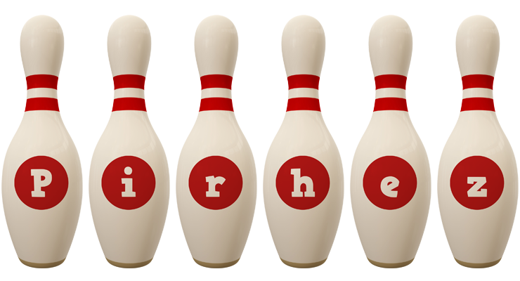 Pirhez bowling-pin logo