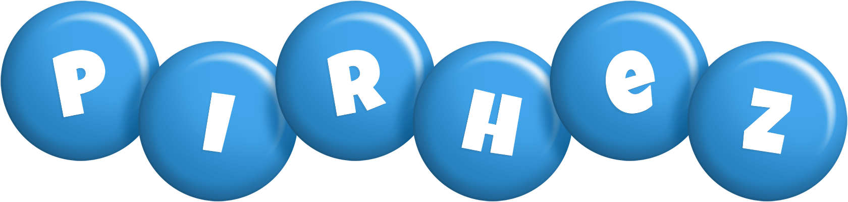 Pirhez candy-blue logo