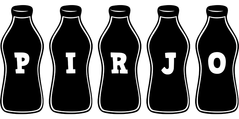 Pirjo bottle logo
