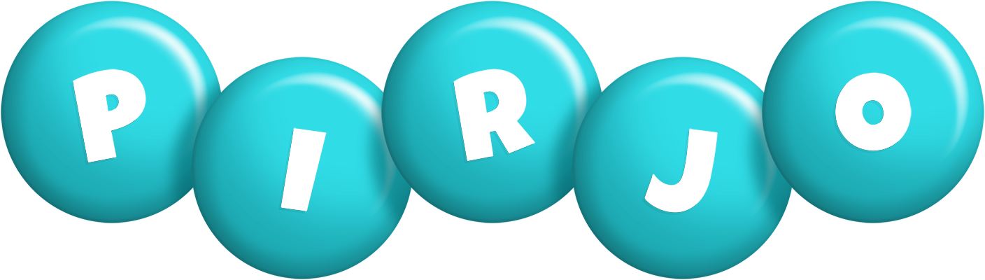 Pirjo candy-azur logo