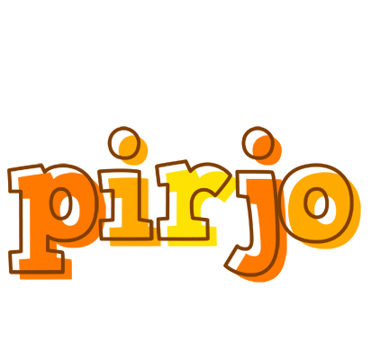 Pirjo desert logo