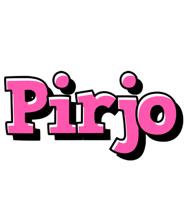 Pirjo girlish logo