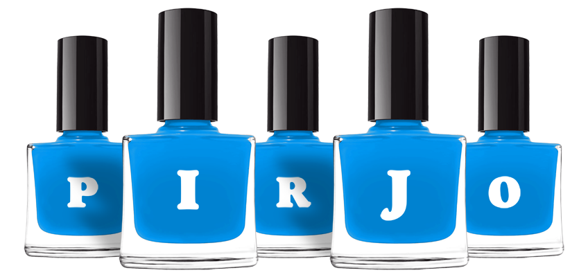 Pirjo glossy logo