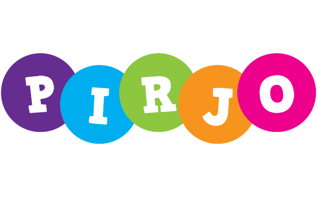Pirjo happy logo