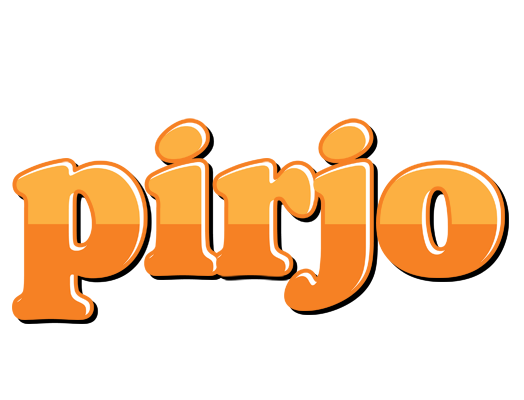 Pirjo orange logo