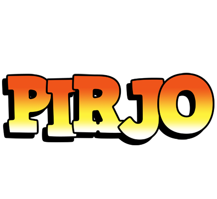 Pirjo sunset logo
