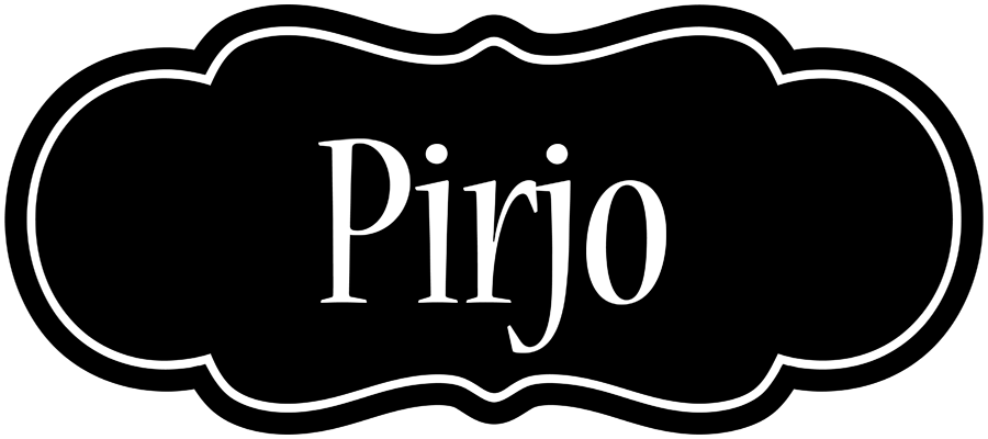 Pirjo welcome logo