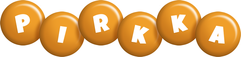 Pirkka candy-orange logo