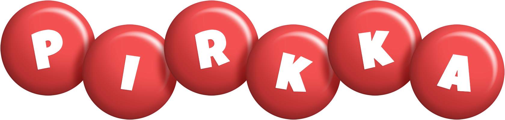 Pirkka candy-red logo