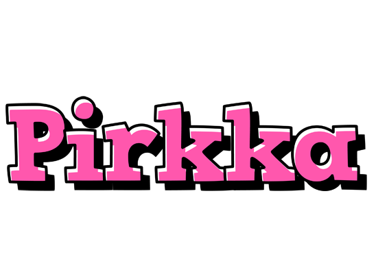 Pirkka girlish logo