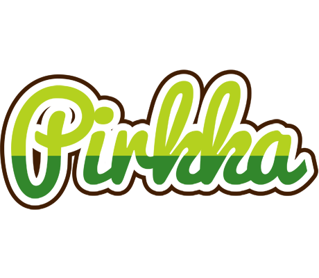 Pirkka golfing logo