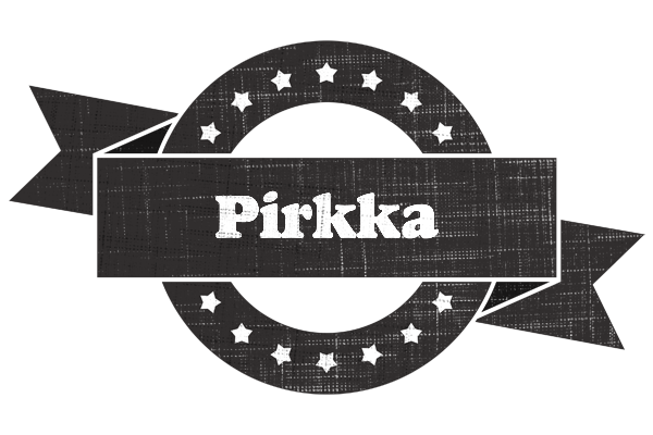 Pirkka grunge logo