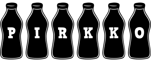 Pirkko bottle logo