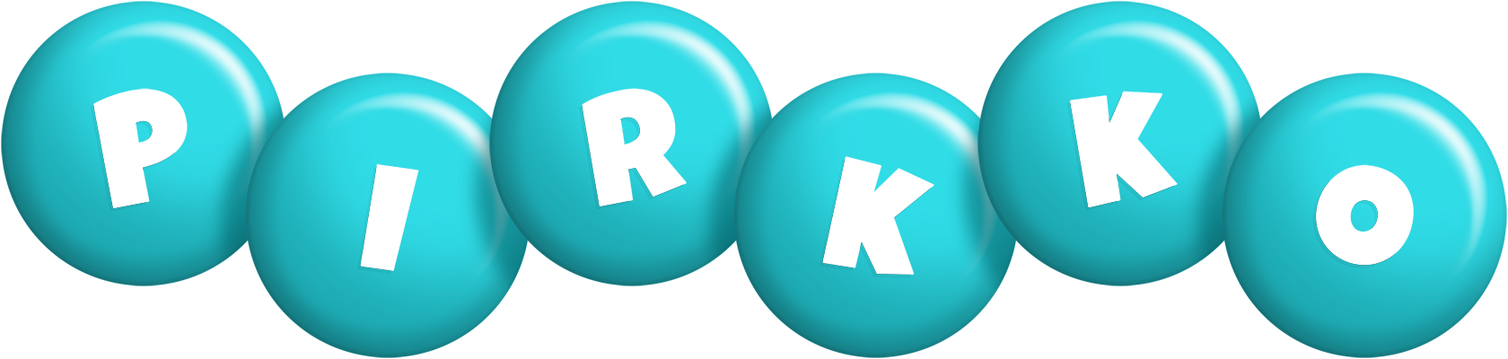 Pirkko candy-azur logo