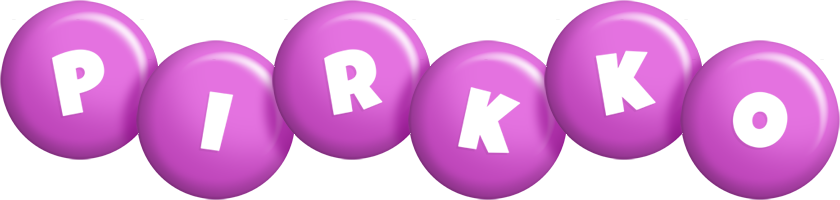 Pirkko candy-purple logo