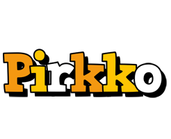 Pirkko cartoon logo