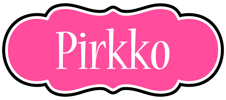 Pirkko invitation logo