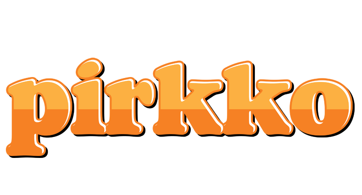 Pirkko orange logo